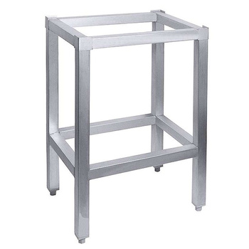 Socle pour billot de boucher, 50x40x77 cm, en acier inoxydable | CONTACTO 3642/504