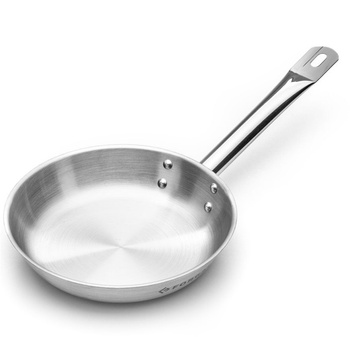 Poêle en acier satiné 28 cm | FORGAST FG02302