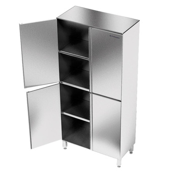 Armoire de stockage divisée 100x60x200 cm | FORGAST