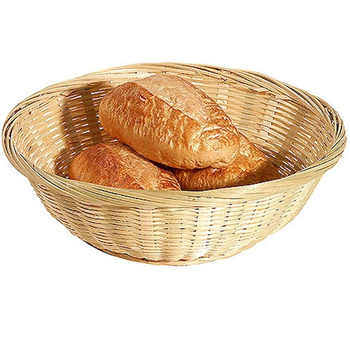 Panier rond en bambou pour le pain, diamètre 20 cm | CONTACTO 4884/200