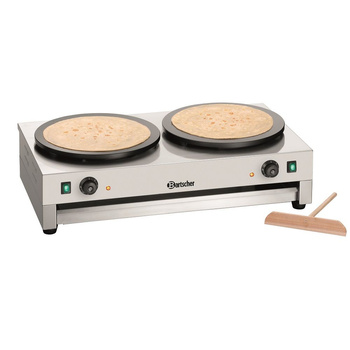Crêpière électrique double 2x40 cm | BARTSCHER 104457