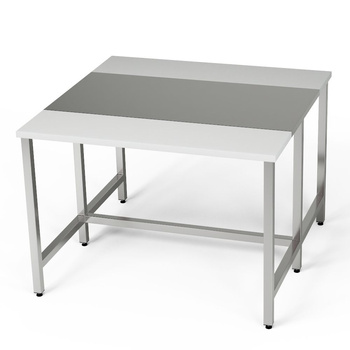 Table de travail centrale avec 2 éléments de découpe 190x140x85 cm | FORGAST