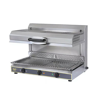 Salamandre électrique 3 zones, grille 74x37,5 cm, 4,5 kW, 230 V | ROLLER GRILL SEM 800 PDS