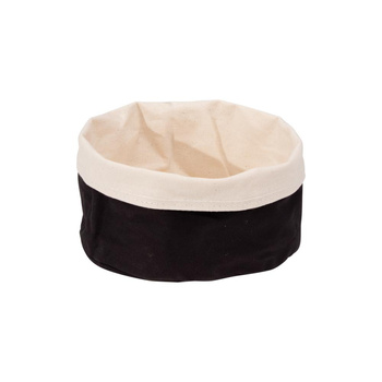 Sac à pain, noir-beige, 17x11 cm | APS 30341