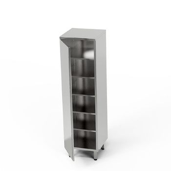 Armoire de stockage en acier inoxydable 40x60x180 cm | FORGAST