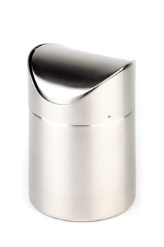 Conteneur de table pour déchets, acier inoxydable, 1,2 l | APS 29