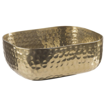 Bol CRAFT en aluminium, 15.5x12x5.5 cm, 700 ml, couleur dorée | APS 40690
