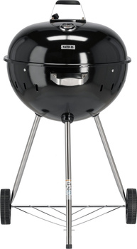 Grill à charbon, rond, Ø 54 cm noir | YATO YG-20300