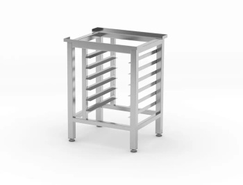 Socle pour four GN 2/3, 6 plaques, acier inoxydable, 70 cm de hauteur | HENDI 237977