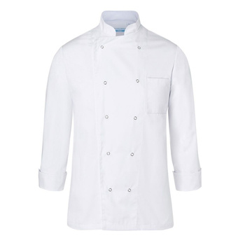 Veste de cuisine Basic homme blanche | KARLOWSKY BJM 2-3