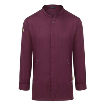 Veste de cuisine Green-Generation aubergine homme | KARLOWSKY JM 35-39
