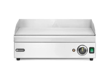 Plaque grill électrique Kitchen Line, lisse, 2,4 kW, 51,8x33 cm | HENDI 154939