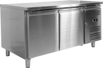 Table réfrigérée de boulangerie à 2 portes | YATO YG-05254