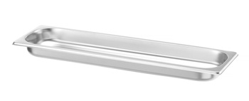 Récipient GN 2/4 prof. 4 cm en acier inoxydable PROFI LINE | HENDI 801864
