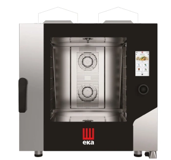 Four mixte à convection et vapeur gaz Millenial à écran tactile Bakery 6x600x400 | TECNOEKA MKF664GTS