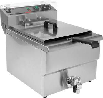 Friteuse électrique avec robinet de vidange 12 L | YATO YG-04630