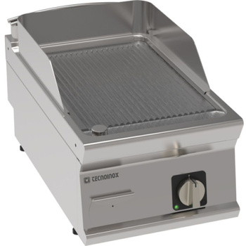 Plaque grill rainurée 400V Tecno74 | TECNOINOX 716212