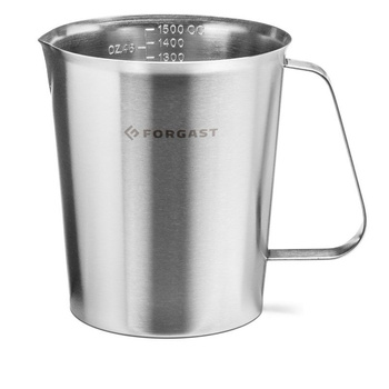 Pichet doseur en acier inoxydable, 1,5 l | FORGAST FG11028