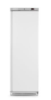 Armoire réfrigérée laquée Budget Line 400 l, intérieur en matière synthétique, 1 porte, 0-8°C | HENDI 236024