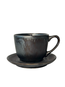 Tasse Bel 280 ml Still Cristall hématite | KERA CERAMIKA 2.3.4/F/C.HEM