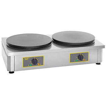 Crêpière électrique double, 2x40 cm, 2x3,6 kW, 230 V | ROLLER GRILL CDE 400