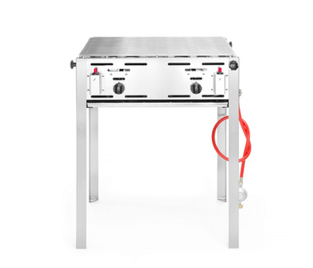 Grill à gaz Roast Master Maxi, 11,6 kW, consommation de gaz 0,43 m³/h | HENDI 154878
