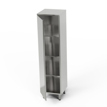 Armoire de stockage en acier inoxydable 50x60x200 cm | FORGAST