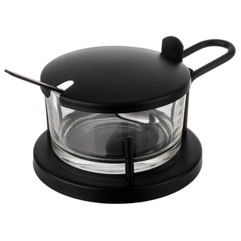 Distributeur de parmesan UNIT, couleur noir, 15x11x7 cm | APS 40333