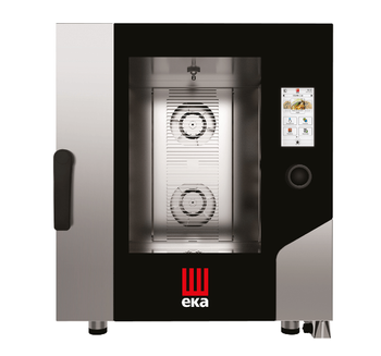 Four mixte à convection et vapeur avec chaudière Millenial Touch Screen Gastro 7x GN 1/1, électrique, avec système de lavage automatique | TECNOEKA MKF711VTS