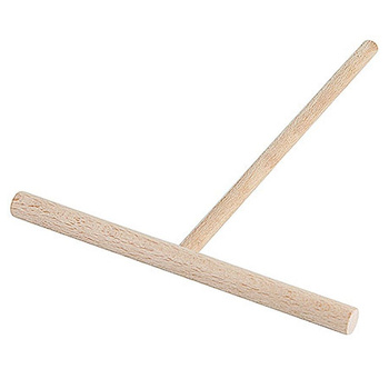 Spatule en bois pour étaler la pâte à crêpes, 19 cm | CONTACTO 837/150