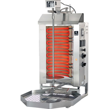 Gyros (kebab) électrique, 30 kg, 4 zones de chauffe | POTIS E-2