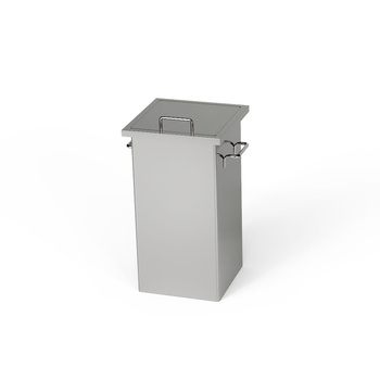 Conteneur à déchets avec couvercle 35x35x60 cm | FORGAST FG04310/350/350/600