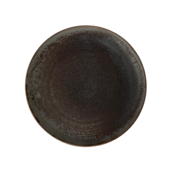 Assiette plate Still Cristall hématite 29 cm | KERA CERAMIKA 14.1/C.HEM