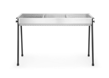 Gril Resto au charbon de bois, grille 34,5x34,5 cm | HENDI 150801