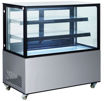 Vitrine réfrigérée 2 étagères 410 l, LED, refroidissement dynamique | ARKTIC 233450