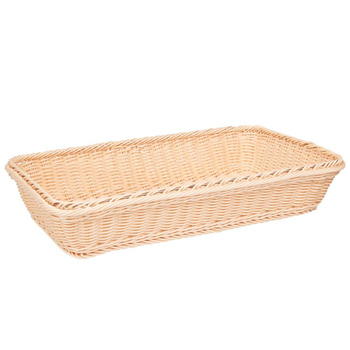 Panier en polypropylène GN LINE, rectangulaire, beige clair, GN 1/1, 53.5x33x10.5 cm | APS 40240