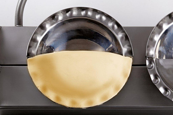 Presse à pierogi, moule manuel à pierogi à 2 positions grand pierogi | LASKUS 099D5