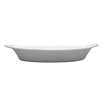 Plat ovale, ravier Lubiana America diam. 25,5 cm | LUBIANA 1312