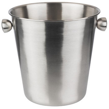 Rafraîchisseur pour bouteilles, cooler, acier inoxydable, 20x20,5 cm, 4 l | APS 36021