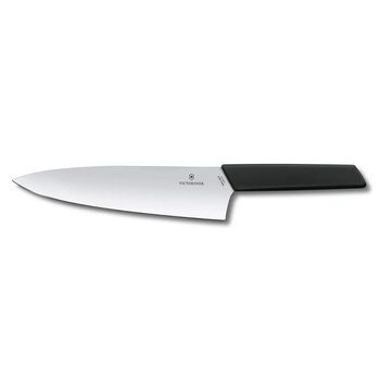 Couteau de Chef Swiss Modern noir lg. lame 20 cm | VICTORINOX 6.9013.20B