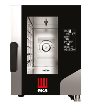 Four mixte électrique à convection-vapeur Millennial Black Mask Gastro Compact, 6×GN 1/1 | TECNOEKA MKF611CBM