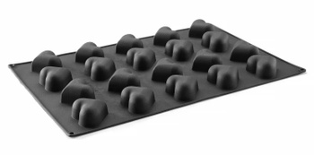 Moule en silicone HEART, 57x37,5x(H)3,5 cm | HENDI 677254