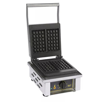 Gaufrier électrique LIEGE, 2 gaufres, 1,6 kW, 10x18x2,6 cm | ROLLER GRILL GES20