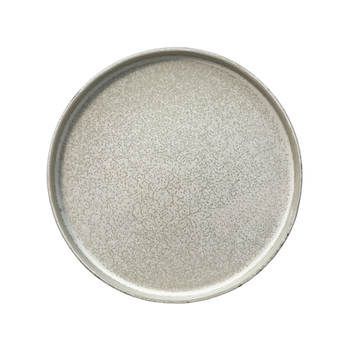 Assiette plate avec bord Arondi dolomite 28 cm | KERA CERAMIKA 18.1/C.DOL