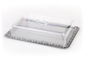 Plateau avec couvercle SCHÖNER ESSEN, 42x31x8 cm | APS 38202