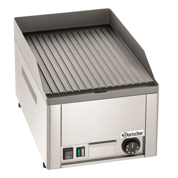 Plaque de cuisson électrique rainurée GDP 320E-R | Bartscher 370035