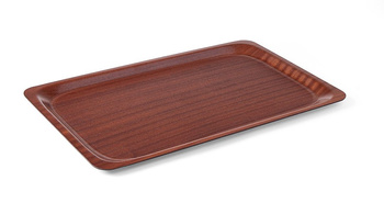 Plateau antidérapant en bois | HENDI 507018