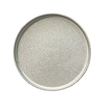 Assiette plate avec bord Arondi dolomite 25 cm | KERA CERAMIKA 18.2/C.DOL