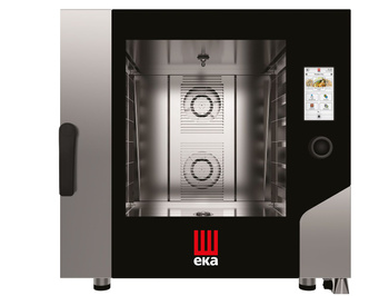 Four mixte à convection-vapeur électrique Millenial Touch Screen Bakery 6x600x400 | TECNOEKA MKF664TS