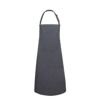 Tablier de cuisine Basic 75 x 90 cm avec boucle anthracite | KARLOWSKY BLS 4-5-pièces